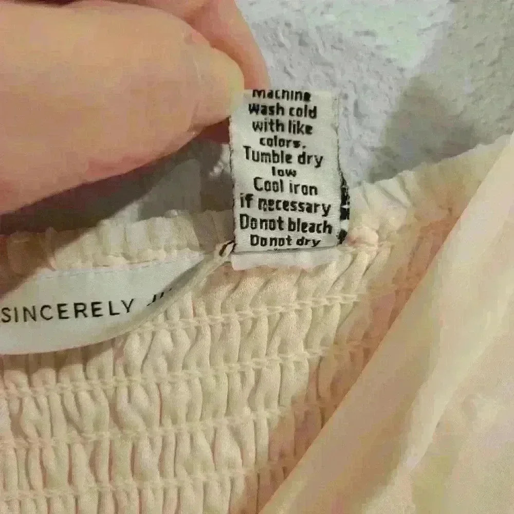 Sincerely Jules‎ Soft Pink Romper Ruffles Small - Picture 3 of 7